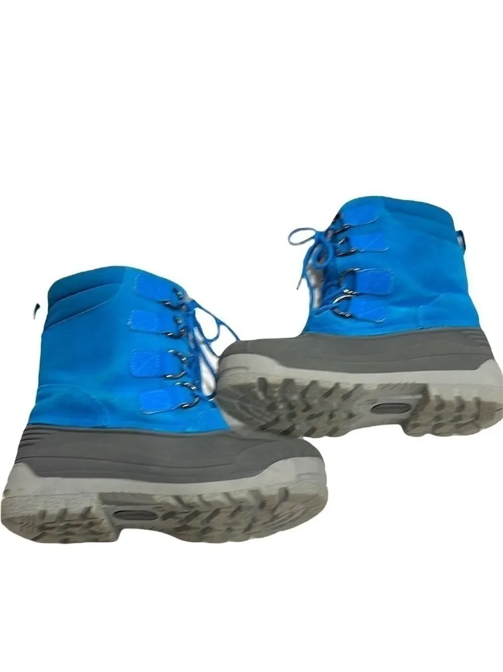 LAND’S End Girl’s Waterproof Suede Rubber Duck Boot SZ 6‎